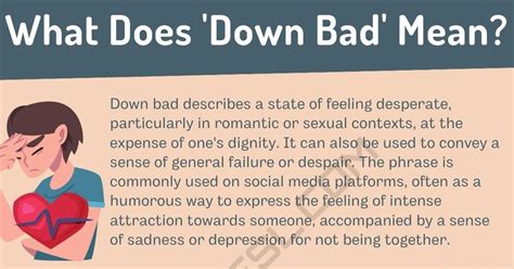 urban dictionary down bad|what does being down mean.